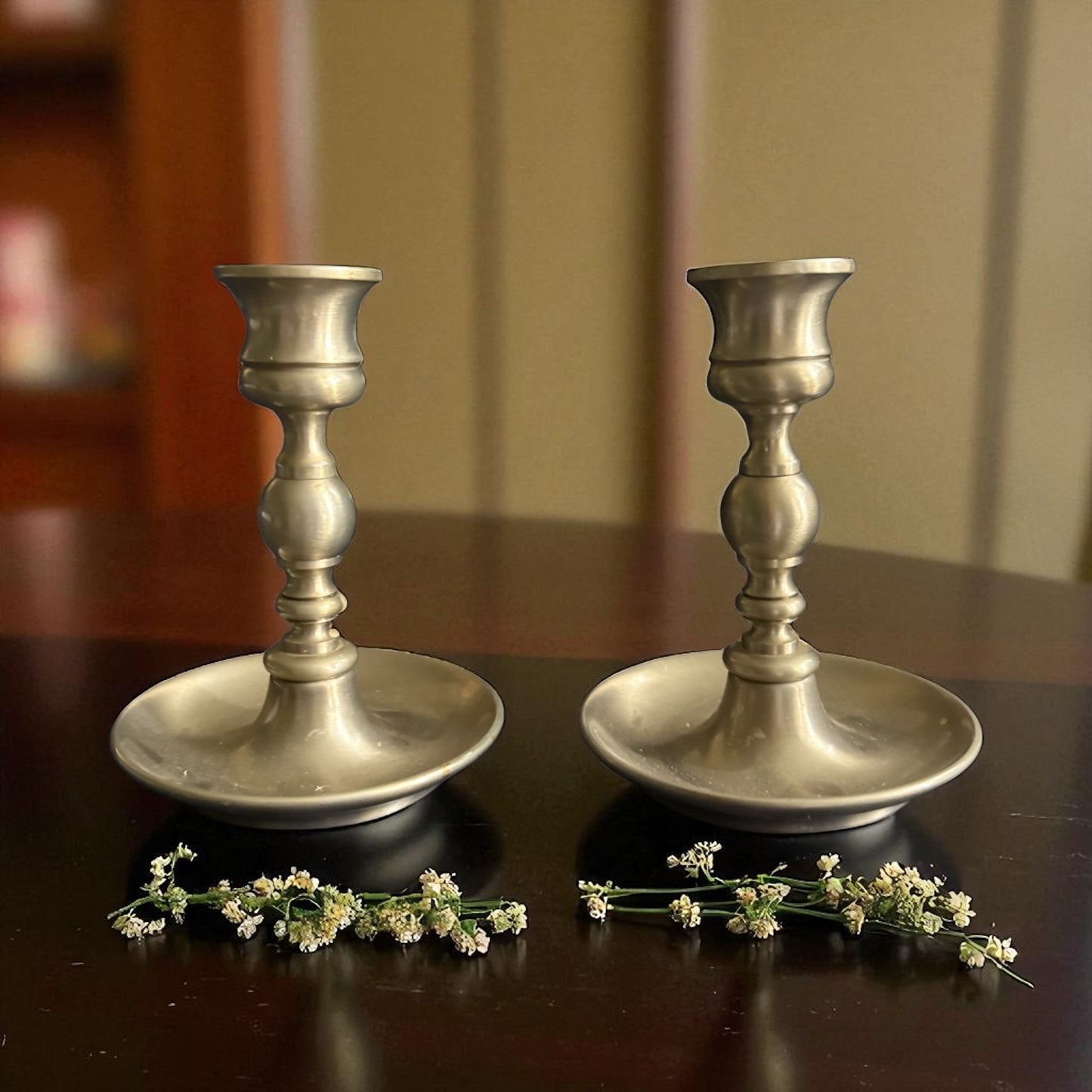 Vintage Baldwin Brass Candle Holders – Set of 2