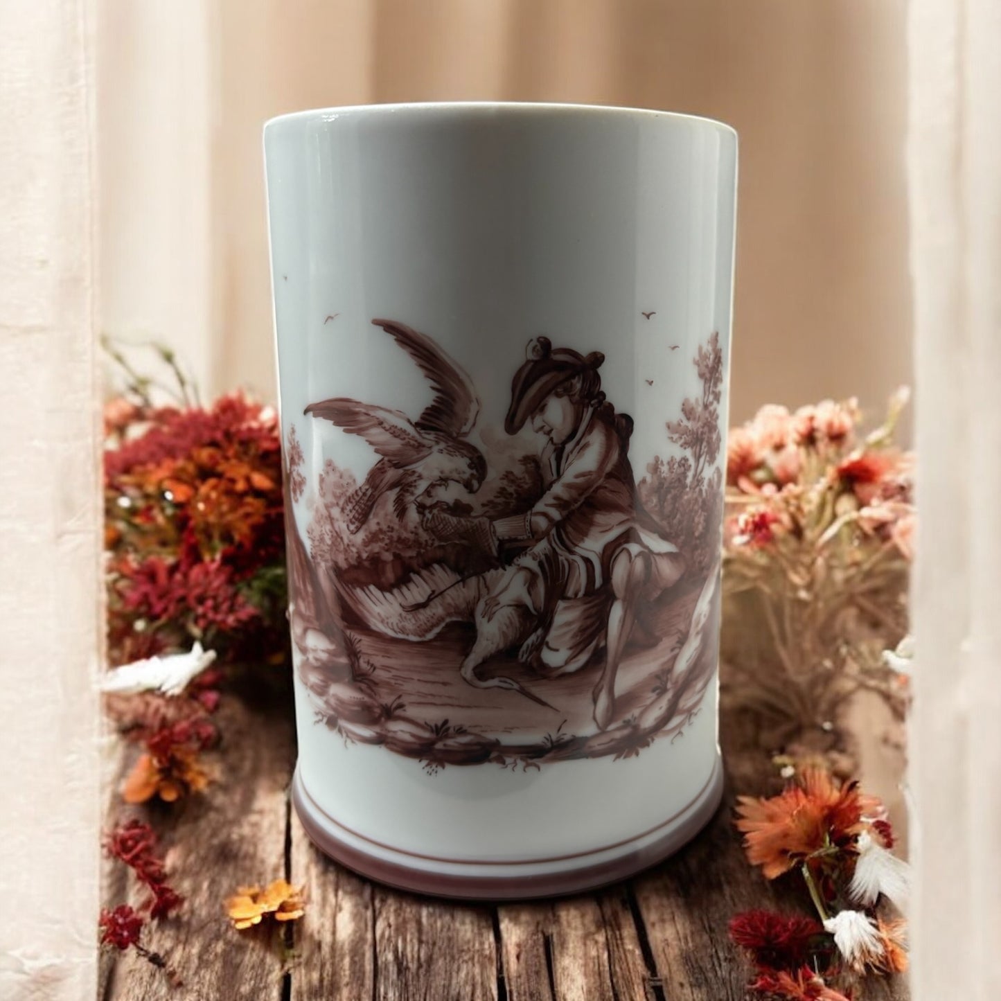 HOCHST Antique Hunting Scene Mug – The Harvest Season (14oz)(Fall Scent)