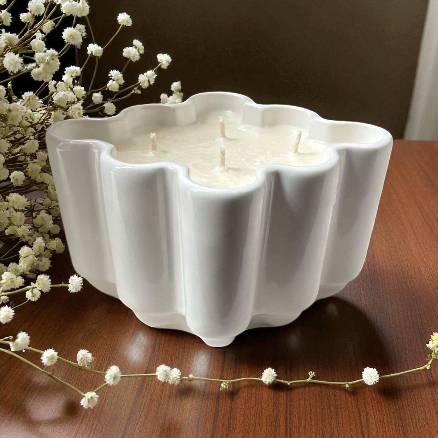 Vintage Shelley Jelly Mold 1930’s – Rustic Retreat (24oz)(Fall Scent)(Winter Scent)