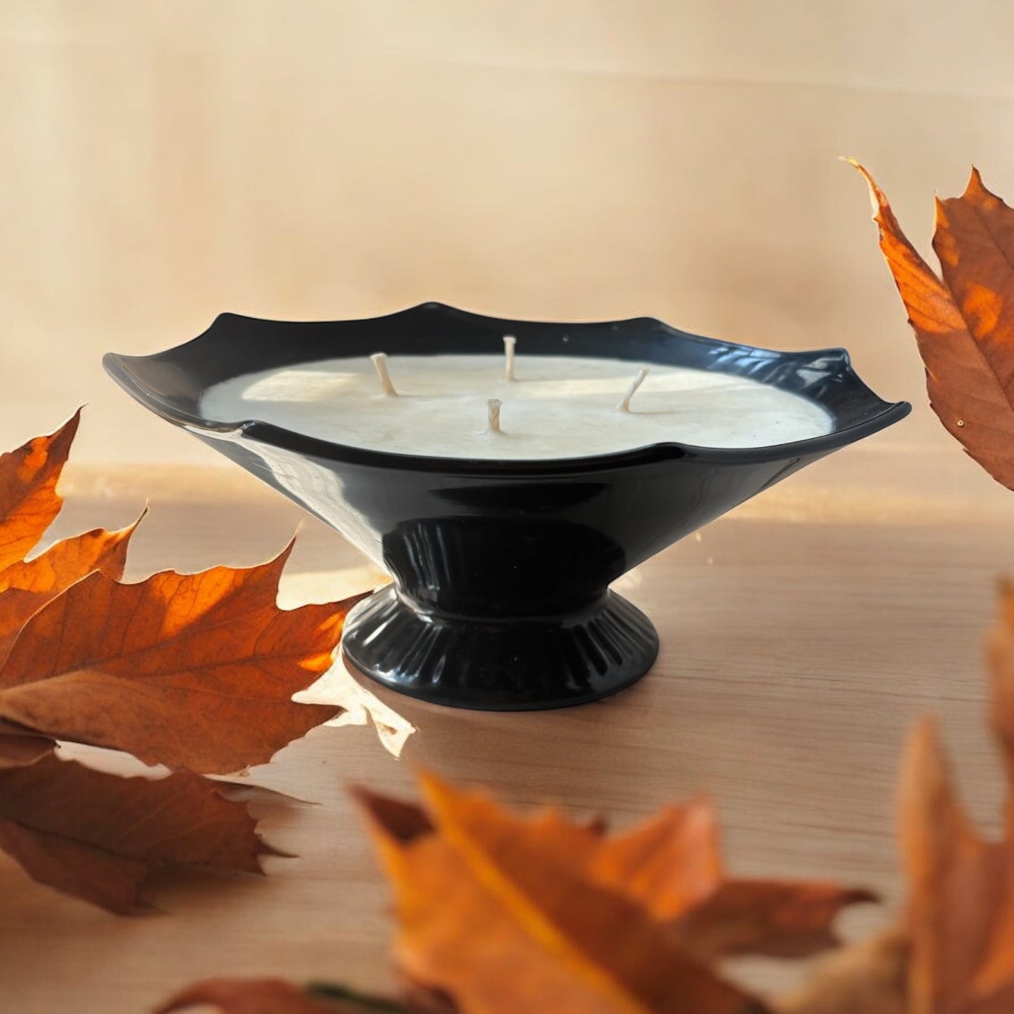 L.E. Smith Amethyst Bowl – Warm Welcome (19oz)(Fall Scent)